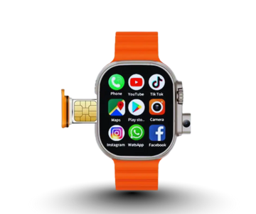 SIM Watch – Call, Message & Internet Smart Watch ⌚