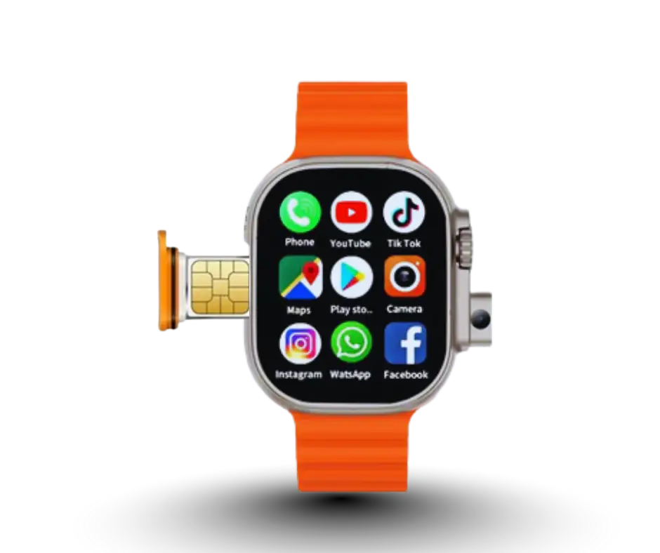 SIM Watch – Call, Message & Internet Smart Watch ⌚