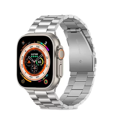 Silver Smart Watch – Premium Metallic Edition ✨